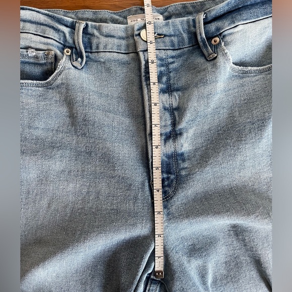 Good American Good Curve Straight Jeans Size 10/30 - Picture 10 of 14